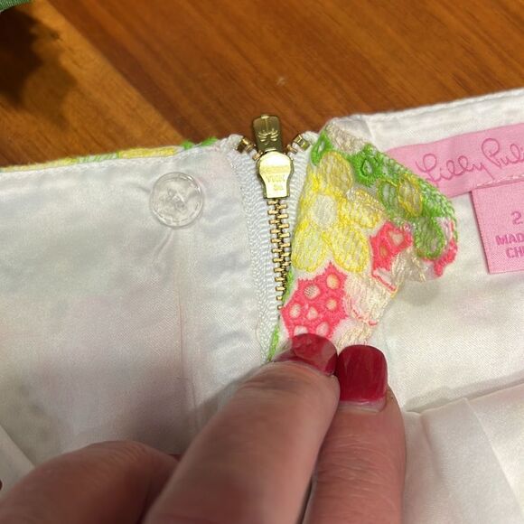 Lilly Pulitzer Tate Floral Lace Skirt - Picture 5 of 9